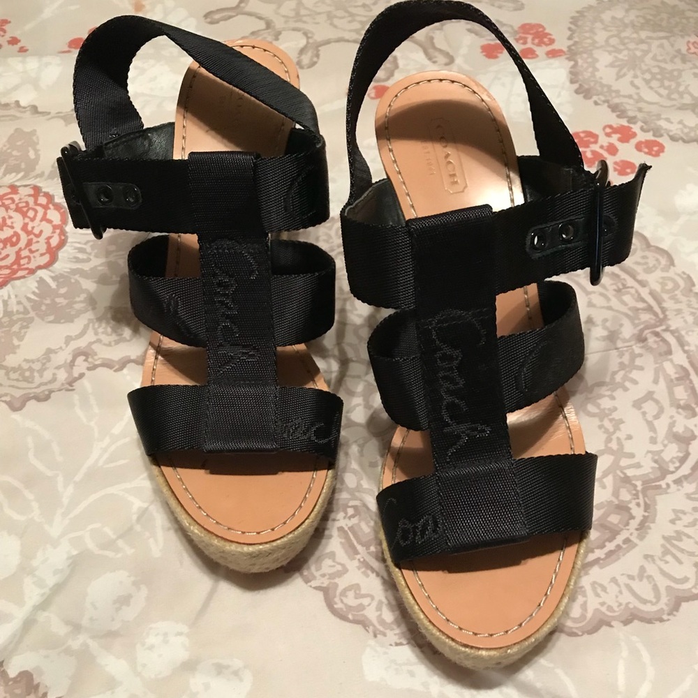 Coach wedges!!!
